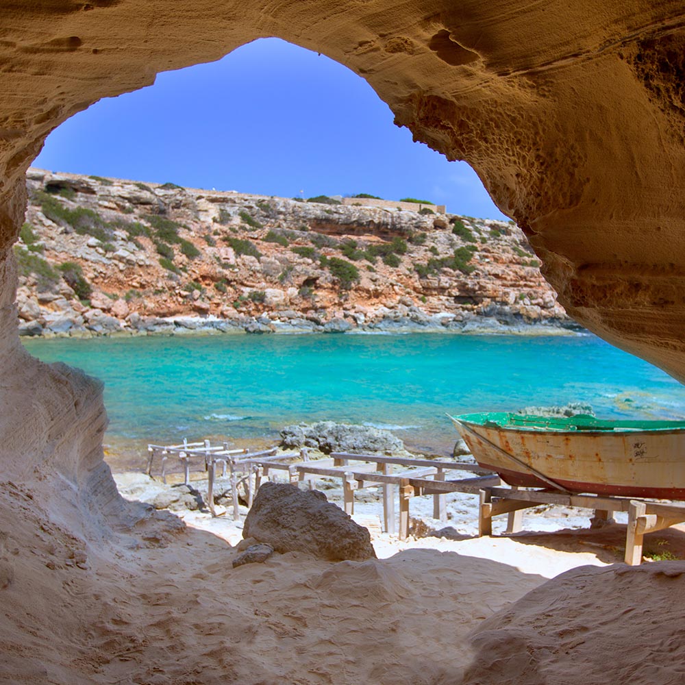 Cala en Baster, Formentera